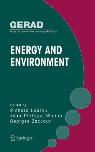 Energy and environment