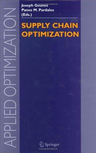 Supply chain optimization