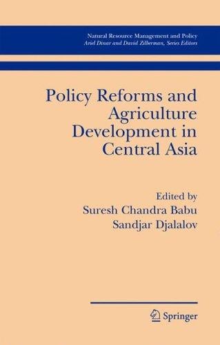 Policy reforms and agriculture development in Central Asia