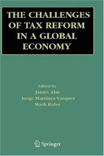 The challenges of tax reform in a global economy