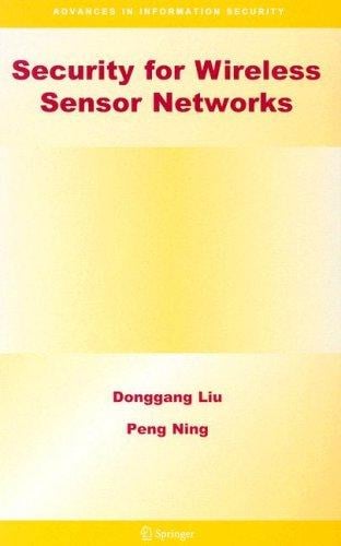 Security for wireless sensor networks