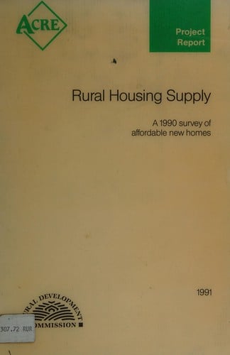 Rural housing supply
