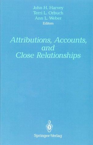 Attributions, accounts, and close relationships