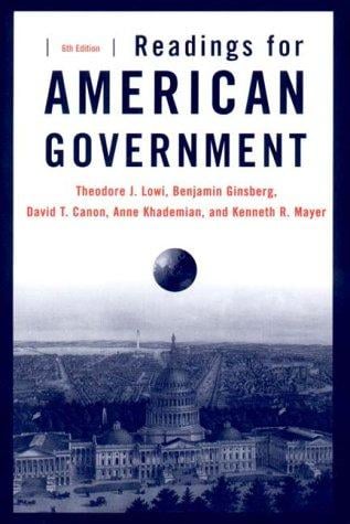 Readings for American government