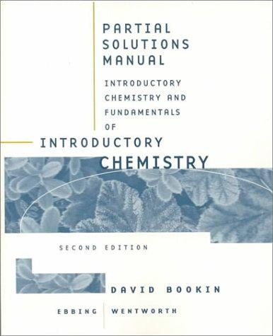 Introductory Chemistry; Partial Solutions Manual