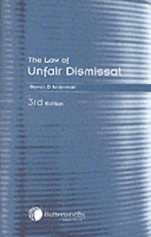 The law of unfair dismissal