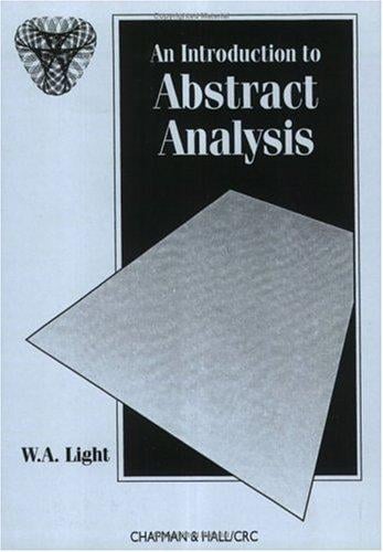 An introduction to abstract analysis