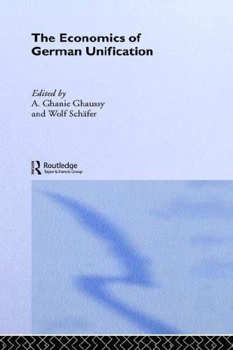 The Economics of German unification