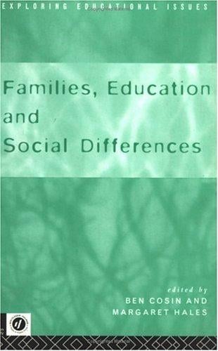 Families, education, and social differences