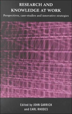 Research and Knowledge at Work