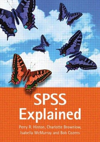 SPSS explained