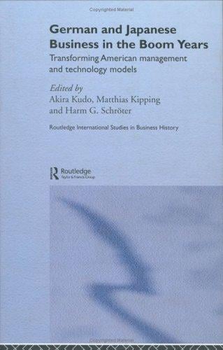 German and Japanese business in the boom years