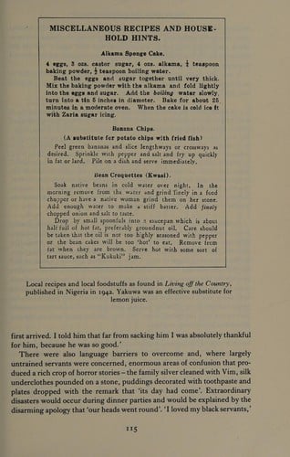 Tales from the dark continent