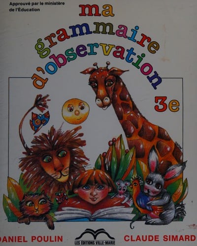 Ma grammaire d'observation