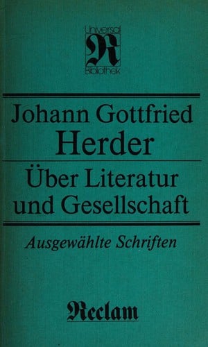 Über Literatur und Gesellschaft