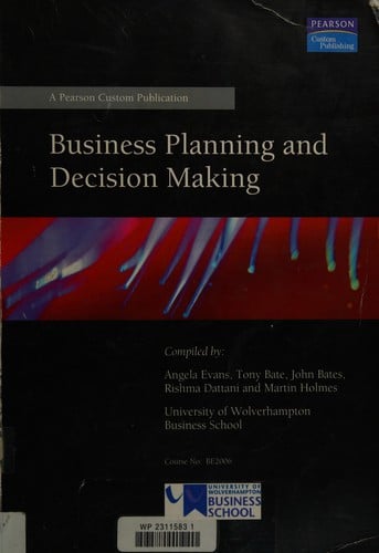 Business planning and decision making