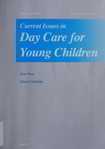 Current issues in day care for young children