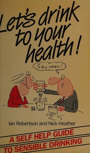 Let's drink to your health!