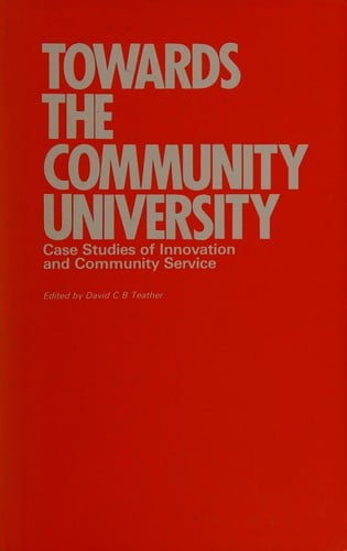 Towards the community university