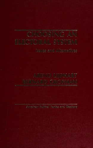 Choosing an electoral system