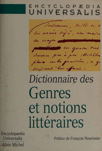 Dictionnaire des genres et notions littéraires / [auteurs, Robert Abirached ... [et al.]]