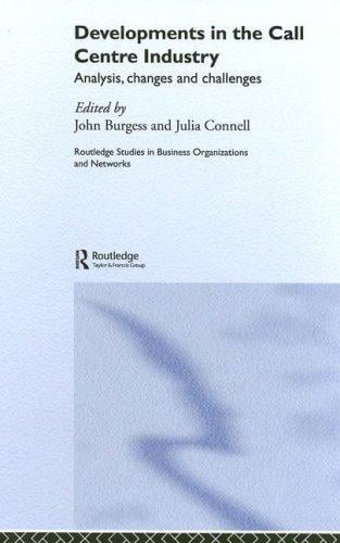 Developments in the call centre industry