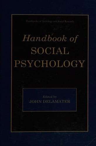 Handbook of social psychology