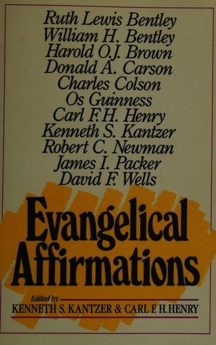 Evangelical affirmations