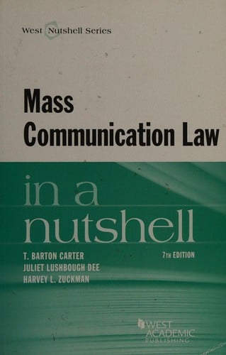 Mass communication law in a nutshell