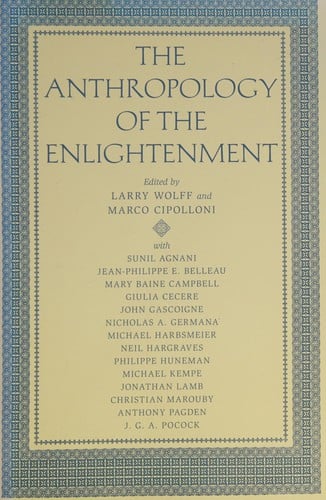 The anthropology of the Enlightenment