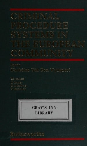 Criminal procedure systems in the European Community