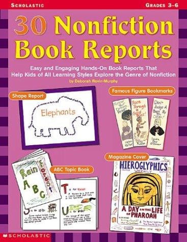 30 nonfiction book reports