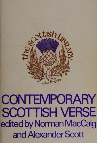 Contemporary Scottish Verse, 1959-69