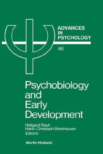Psychobiology and early development