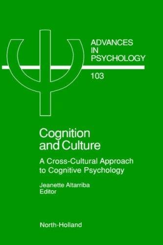 Cognition and culture