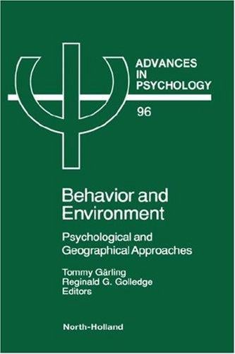 Behavior and environment