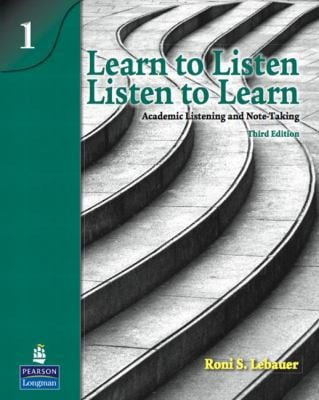 Learn to listen, listen to learn 1