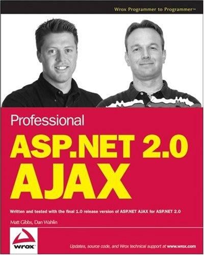 Professional ASP.NET 2.0 Ajax