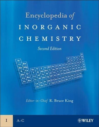 Encyclopedia of inorganic chemistry