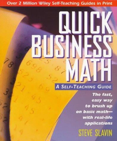Quick business math