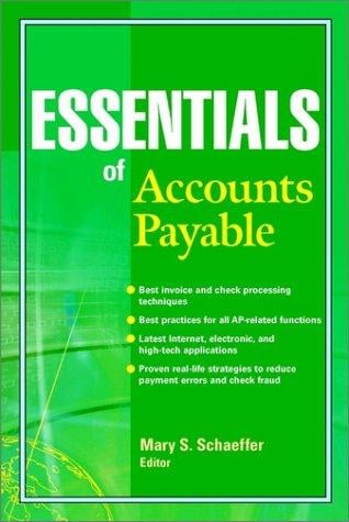 Essentials of Accounts Payable