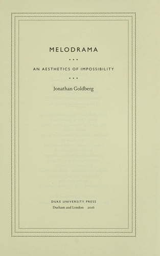 Melodrama