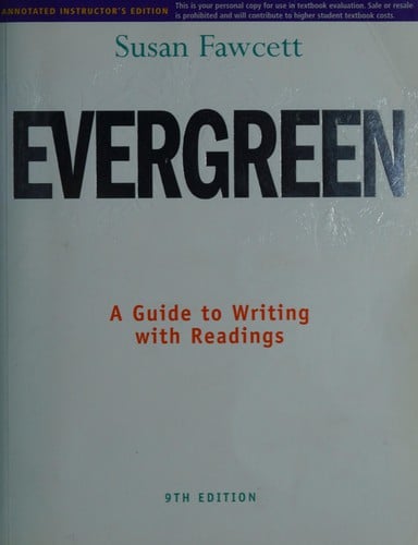 evergreen a guide to writing with feadingd (9th ed.) 2011
