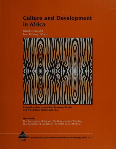 Culture and development in Africa