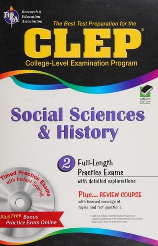 The best test preparation for the CLEP social sciences and history