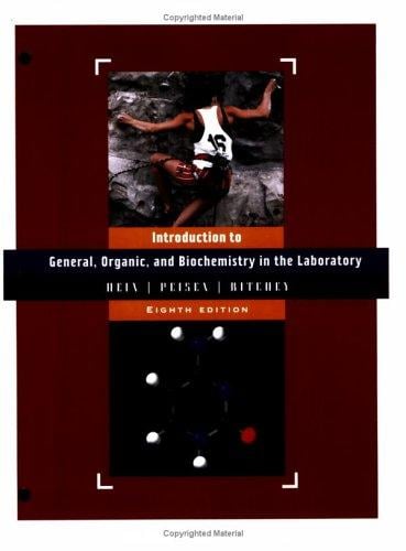 Introduction to general, organic, and biochemistry in the laboratory