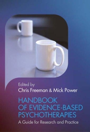 Handbook of evidence-based psychotherapies