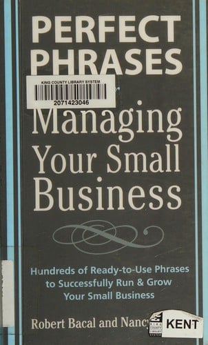 Perfect phrases for managing your small business