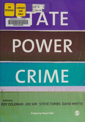State, power, crime