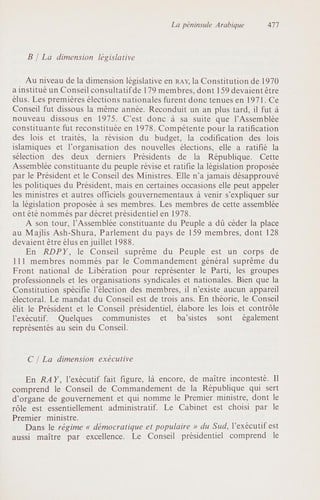 Les Régimes politiques arabes